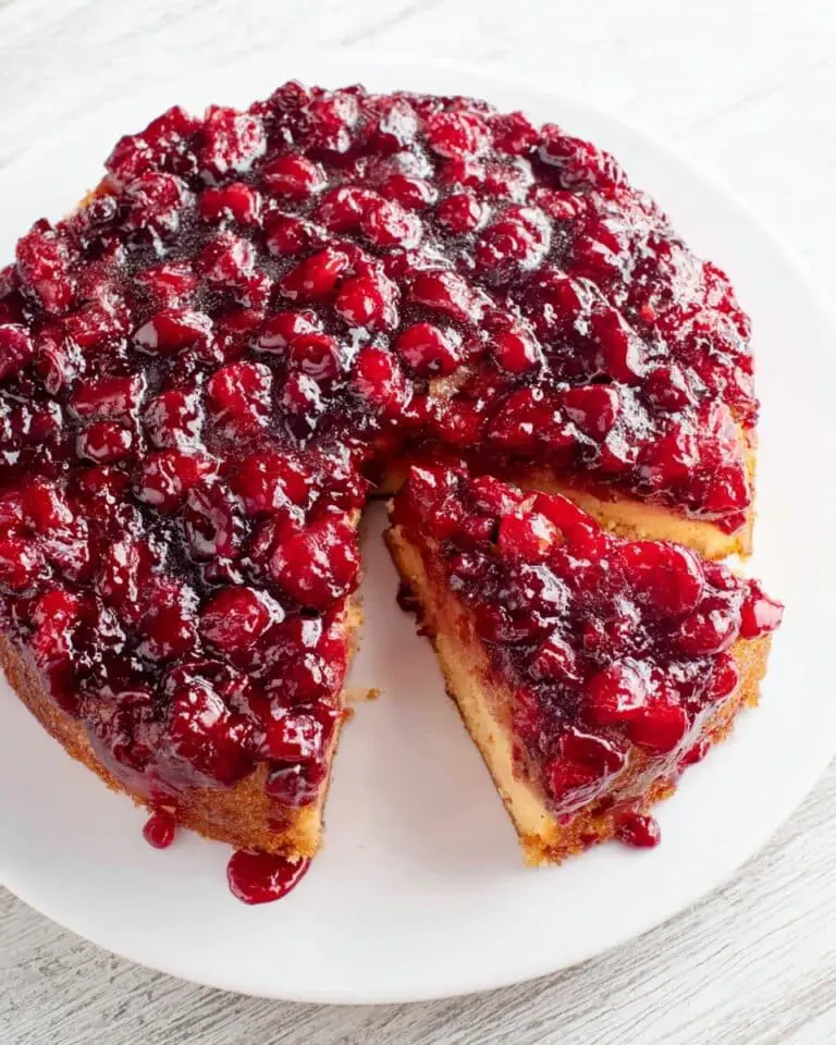 Cranberry Cinnamon Roll Bake Recipe