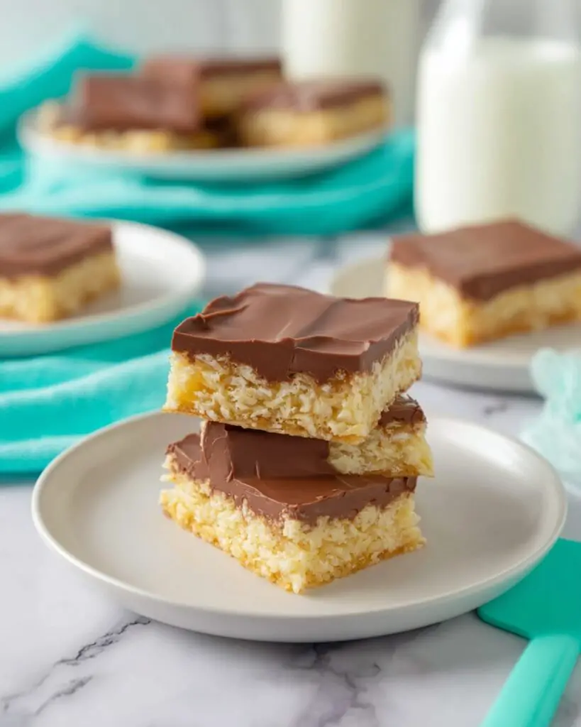 Potato Chip Squares with Marshmallow and Chocolate Ganache Recipe