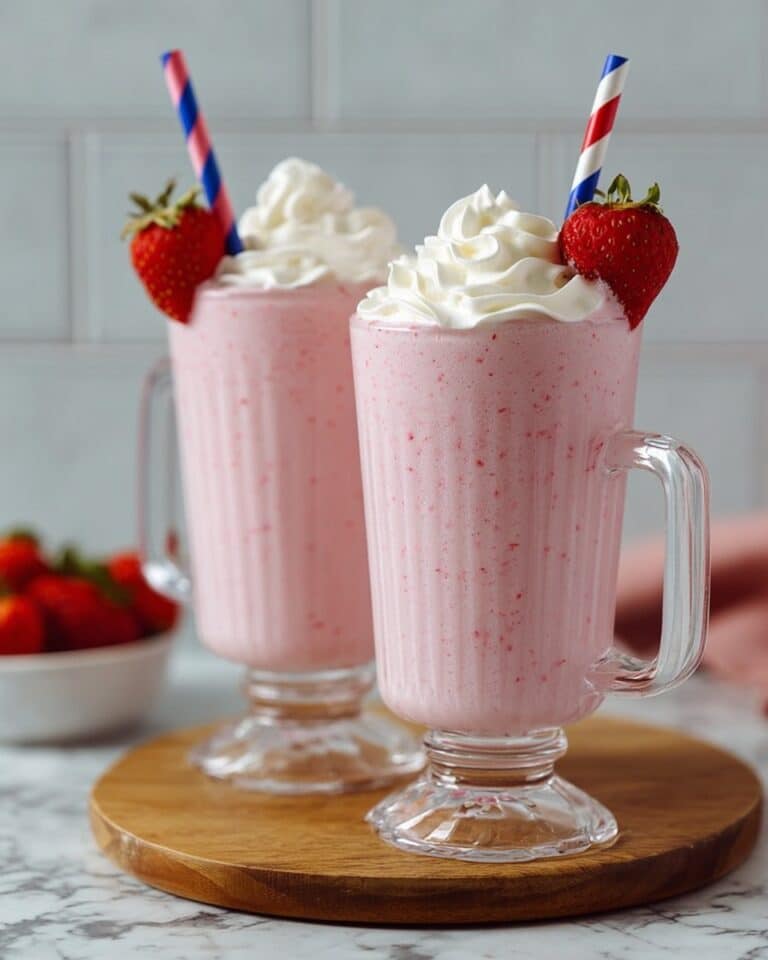 Creamy Strawberry Banana Shake Recipe
