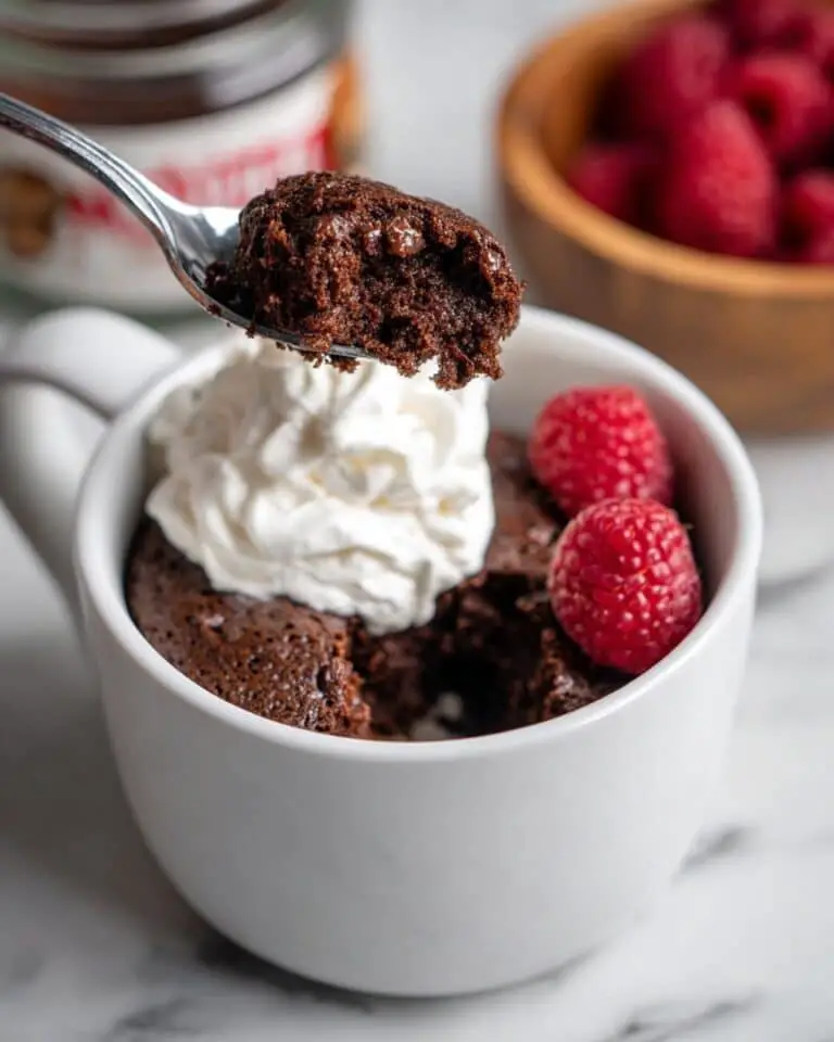 Nutella Mug Cake Recipe