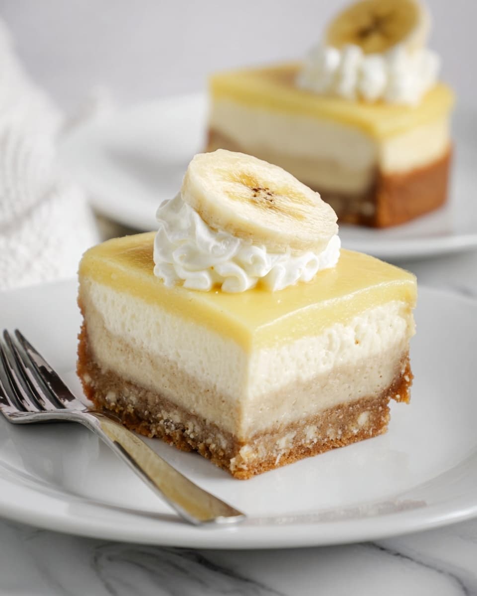 Banana Pudding Cheesecake Squares Recipe