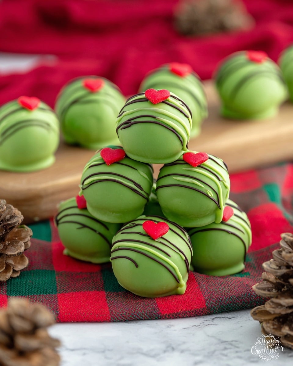 Grinch Golden Oreo Cheesecake Bites Recipe