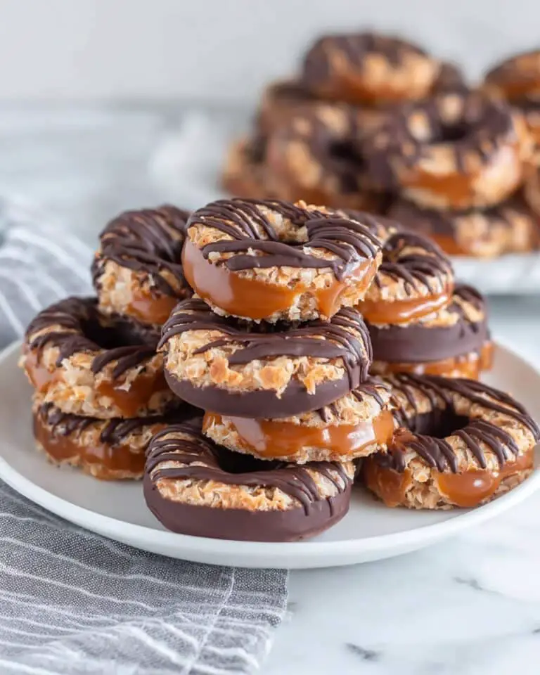 Homemade Girl Scout Samoas Cookies Recipe