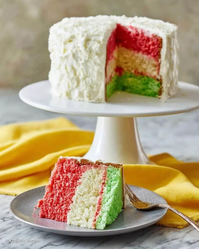 Colorful Jello Poke Cake Recipe
