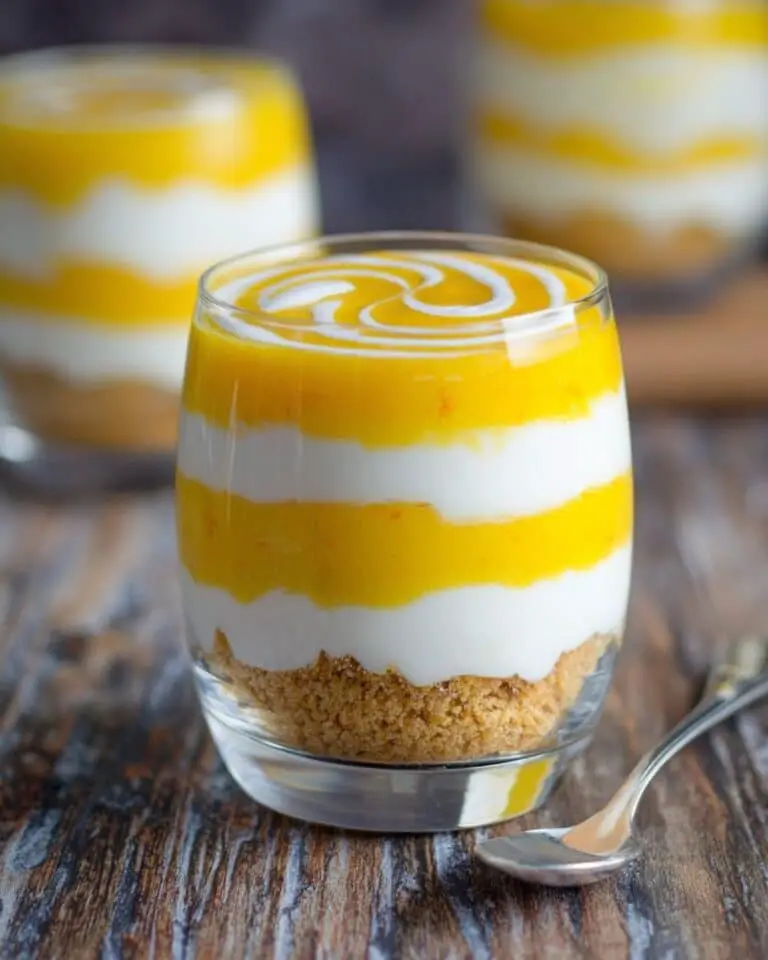 Mango Cheesecake Parfaits Recipe