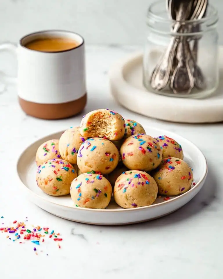 Birthday Cake Protein Balls Recipe