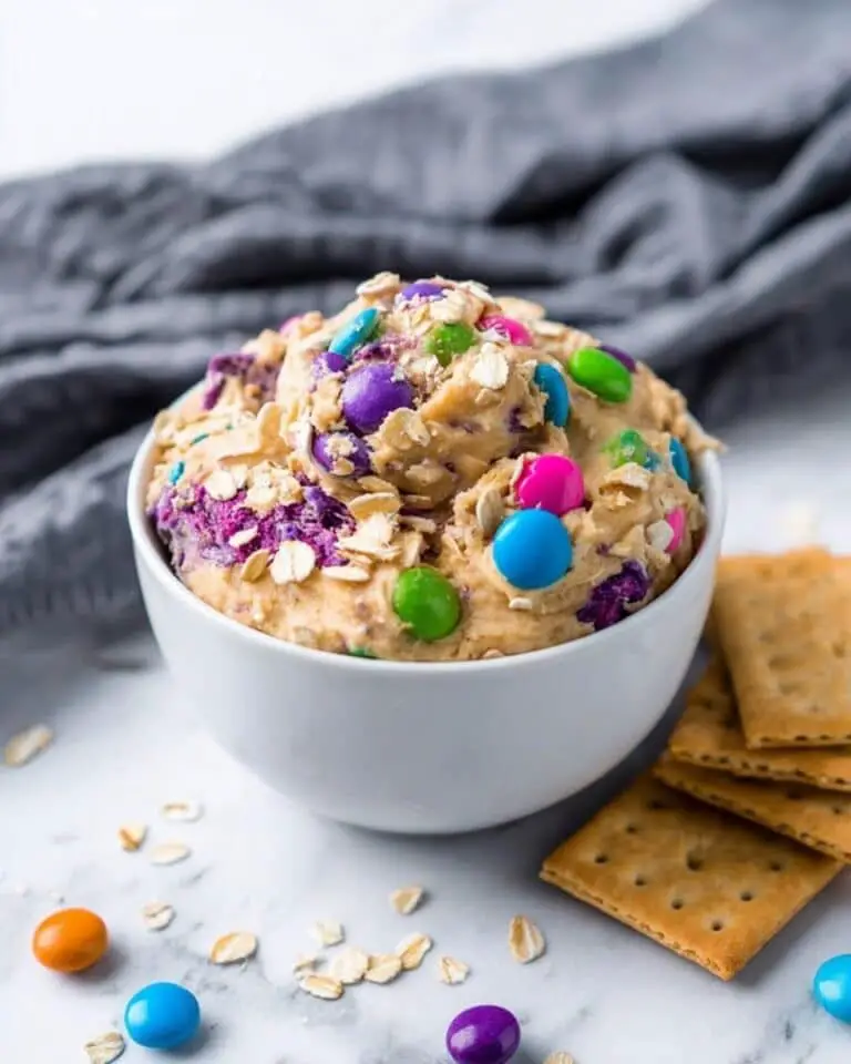 Sweet Hummus Monster Cookie Dip Recipe