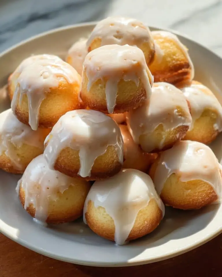Glazed Lemon Donut Holes Recipe