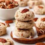 Butter Pecan Cake Mix Cookies with Toffee and Whole Pecans Recipe