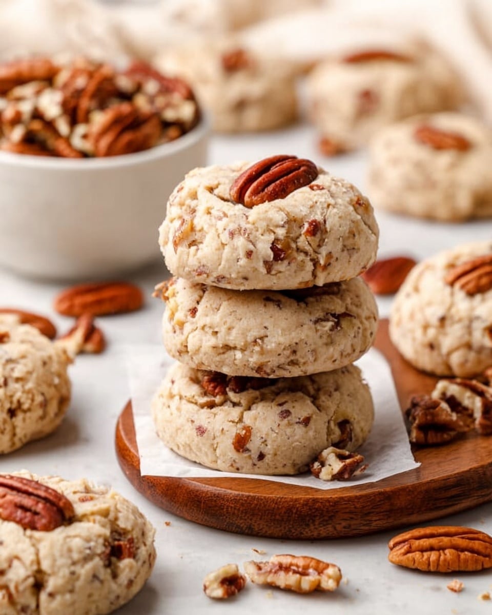 Butter Pecan Cake Mix Cookies with Toffee and Whole Pecans Recipe
