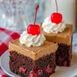 Cherry Cola Brownies Recipe