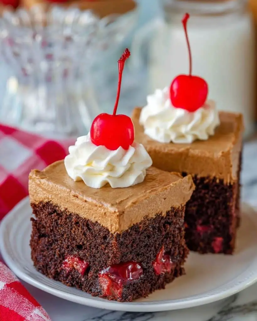 Cherry Cola Brownies Recipe
