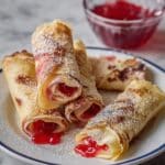 Cheesecake Cherry Egg Rolls Recipe