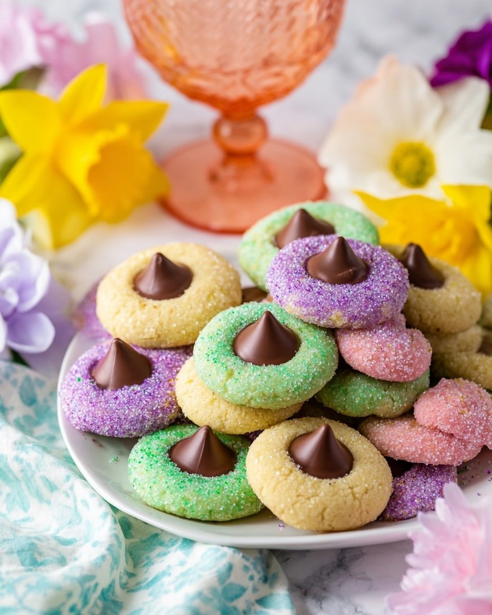 Blossom Sugar Cookies with Hershey Kisses Recipe