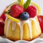 Mini Lemon Bundt Cakes Recipe