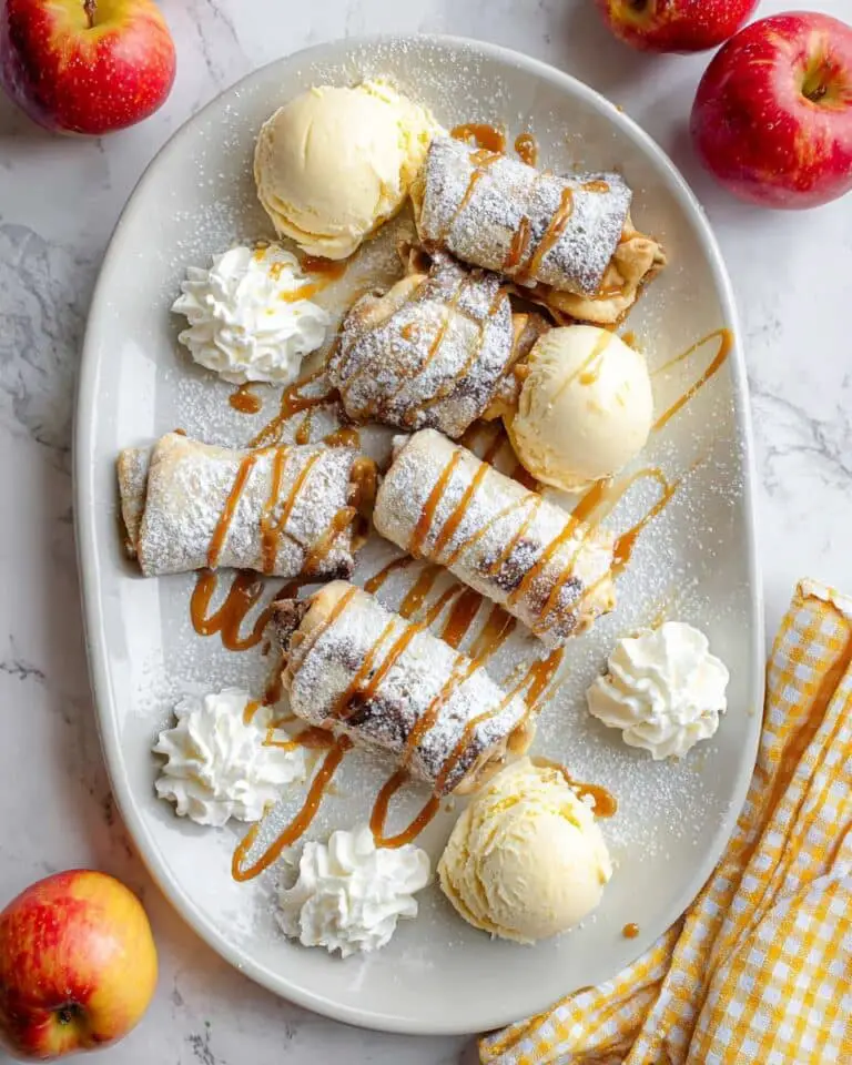Apple Pie Spring Rolls Recipe