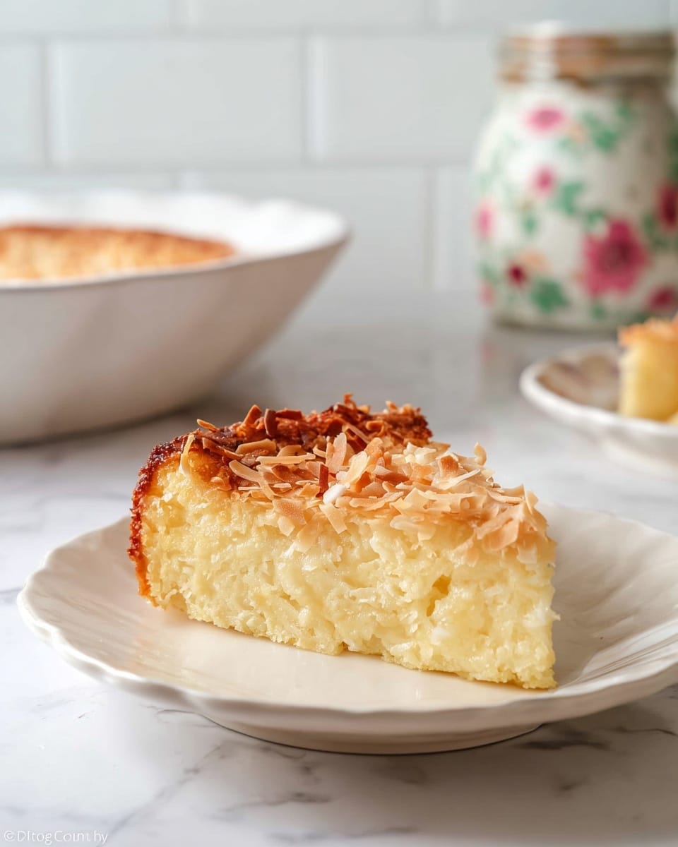 Coconut Custard Pie Recipe