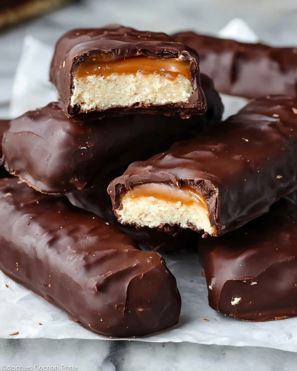 Homemade Twix Bar Recipe