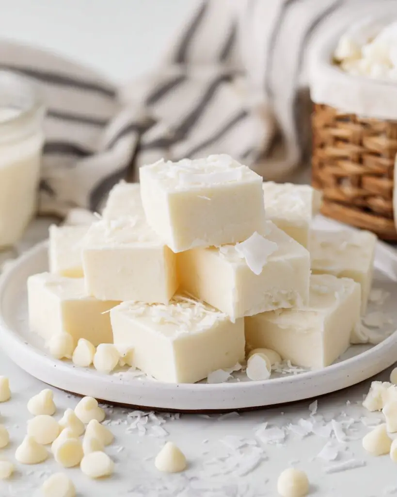 Easy Coconut Fudge Recipe