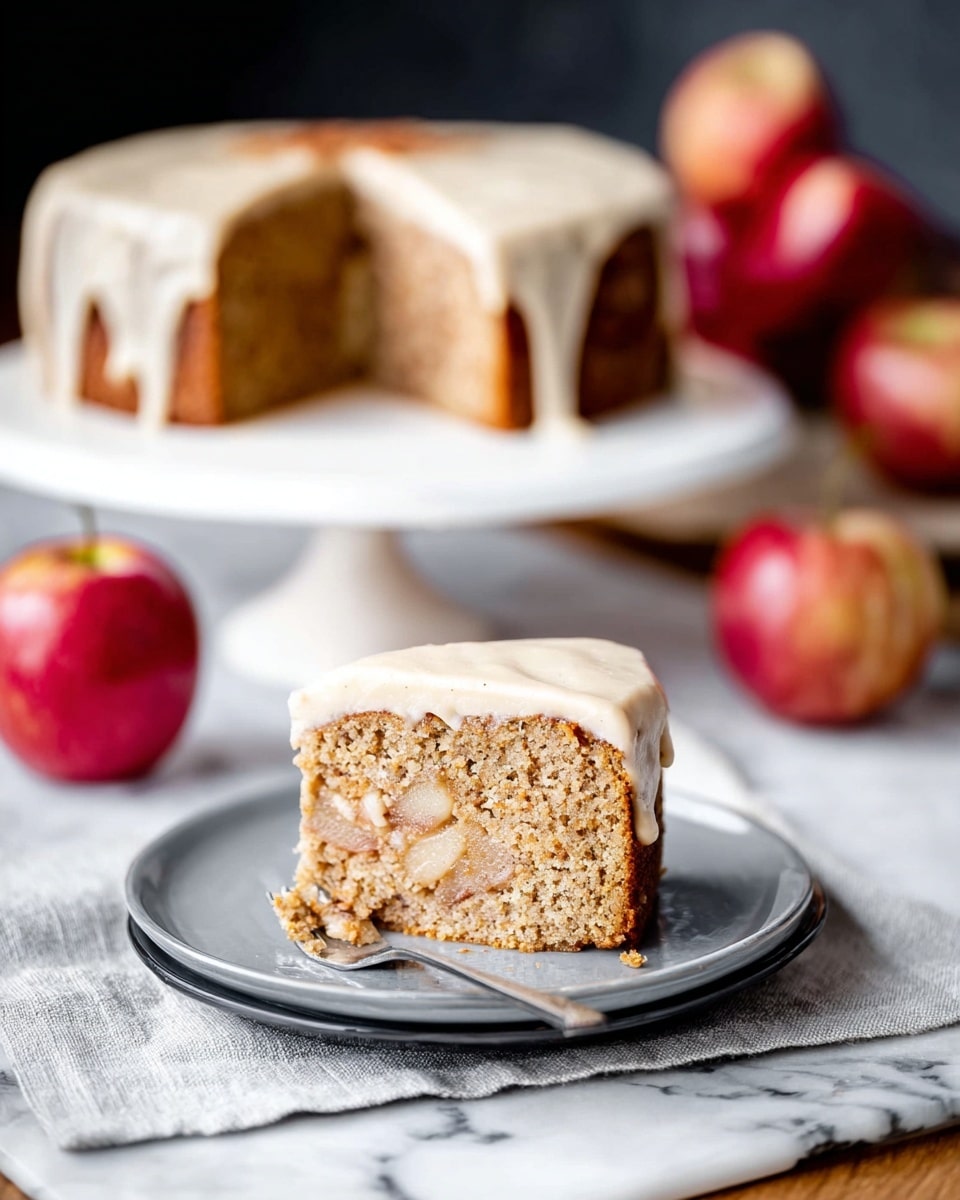 Apple Almond Cake Recipe
