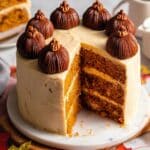Vegan Pumpkin Cake With Pumpkin Cream Cheese Frosting Recipe