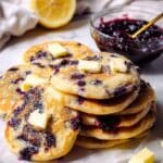 Lemon Blueberry Cookies with White Chocolate Chunks Recipe