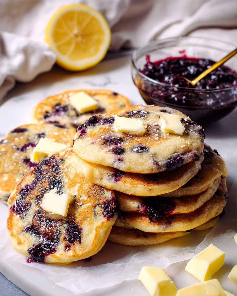 Lemon Blueberry Cookies with White Chocolate Chunks Recipe