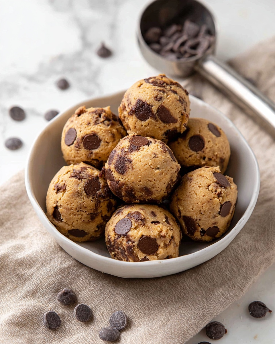 Edible Cookie Dough Bites (No Bake) Recipe