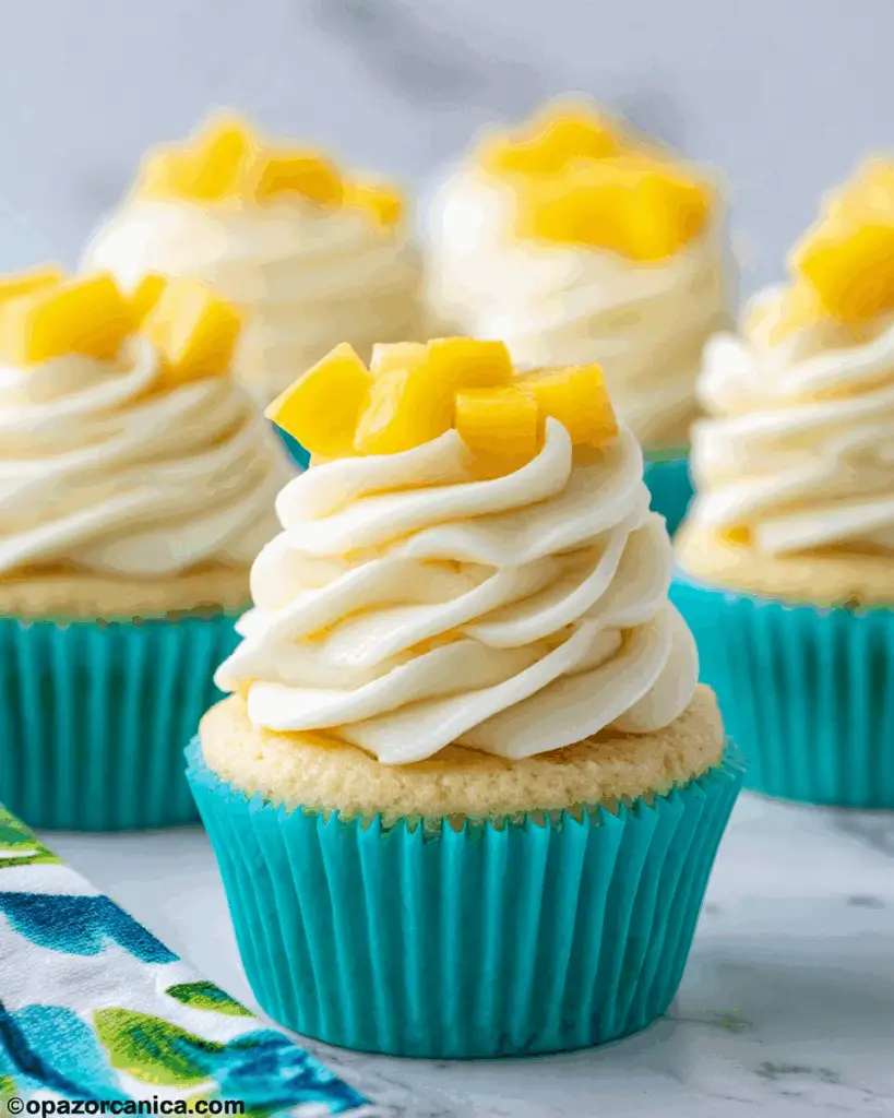 Mango Cupcakes Recipe