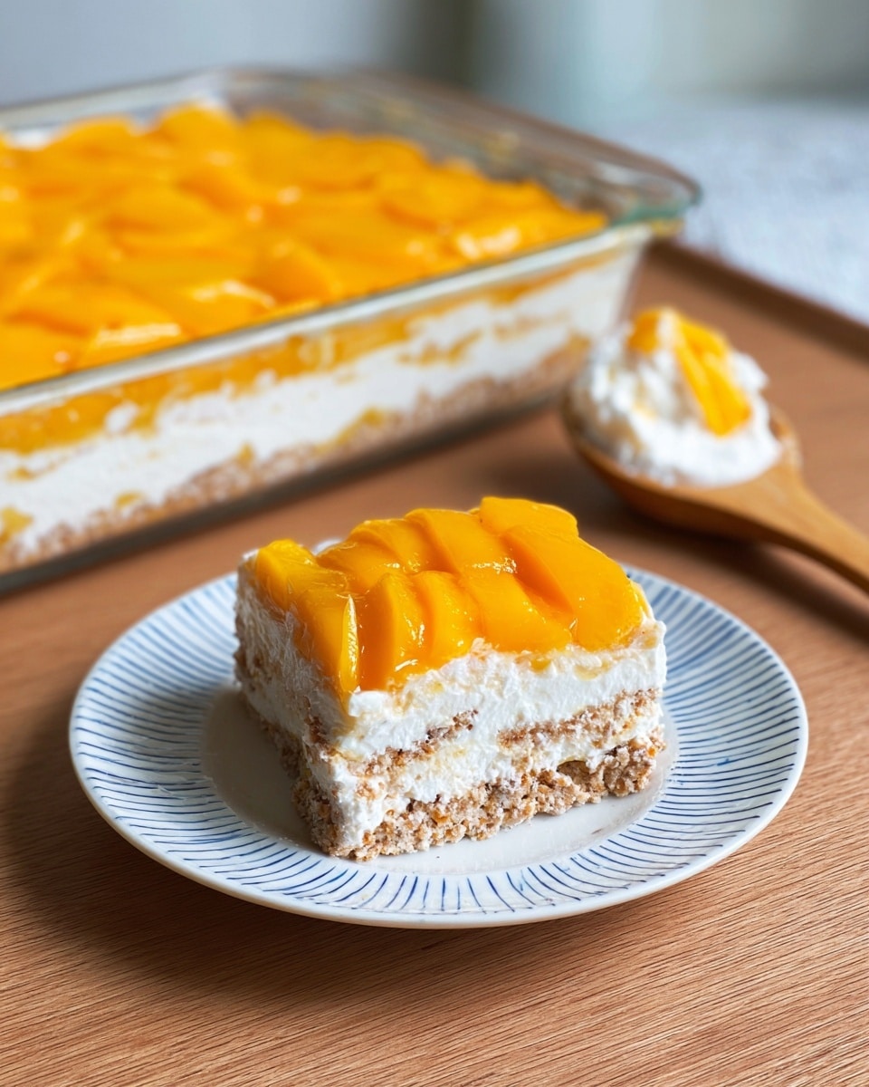 Filipino Mango Float Recipe