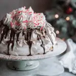 Chocolate Peppermint Pavlova