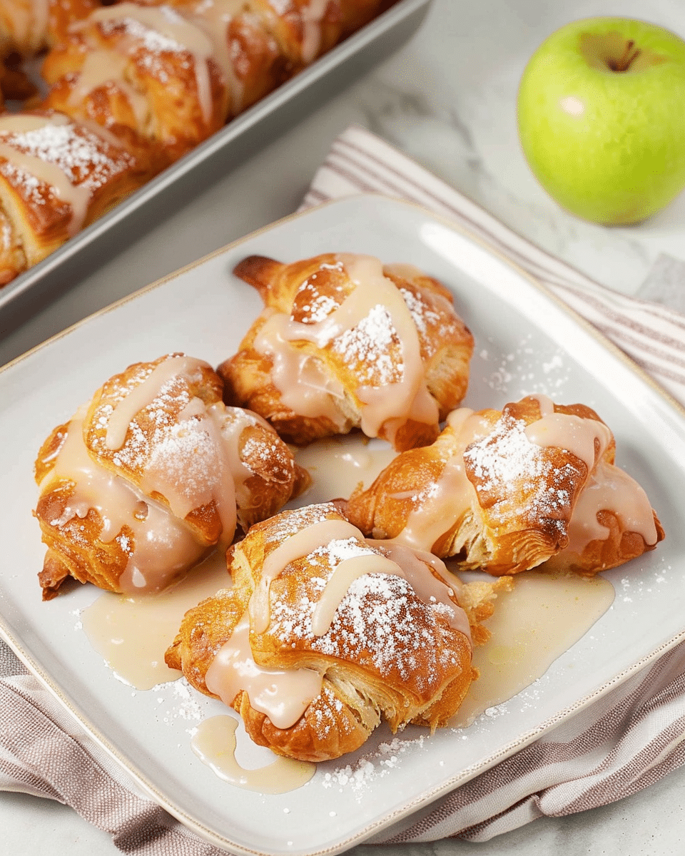 Apple Dumplings with Crescent Rolls