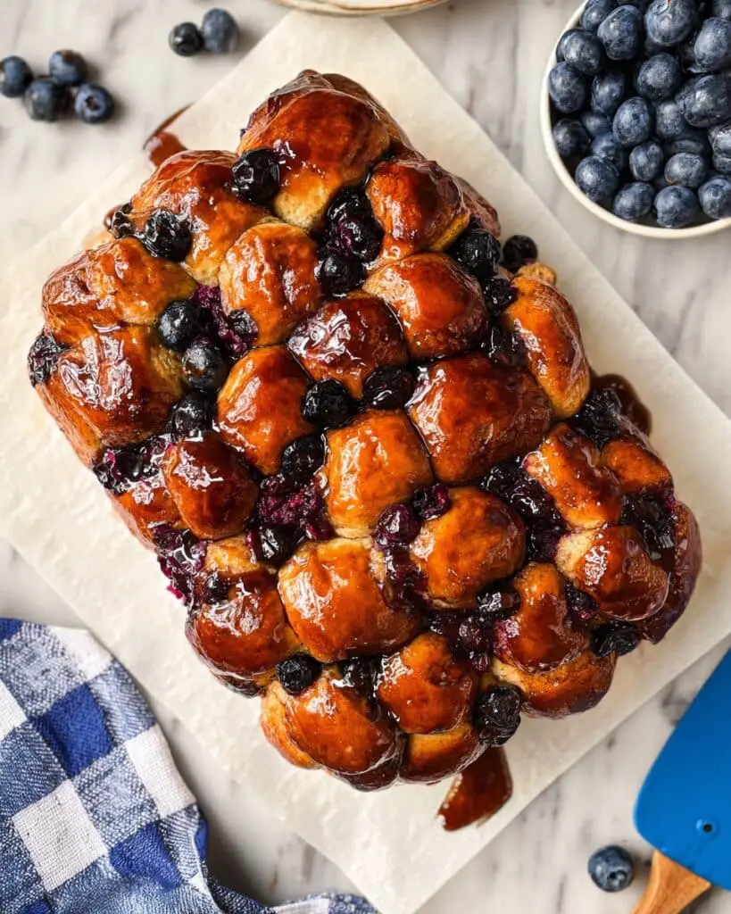 Blueberry Monkey Bread Recipe