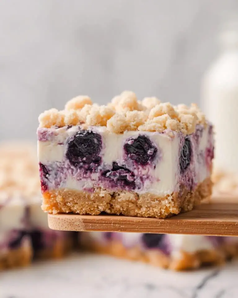 Blueberry Cheesecake Bars Recipe