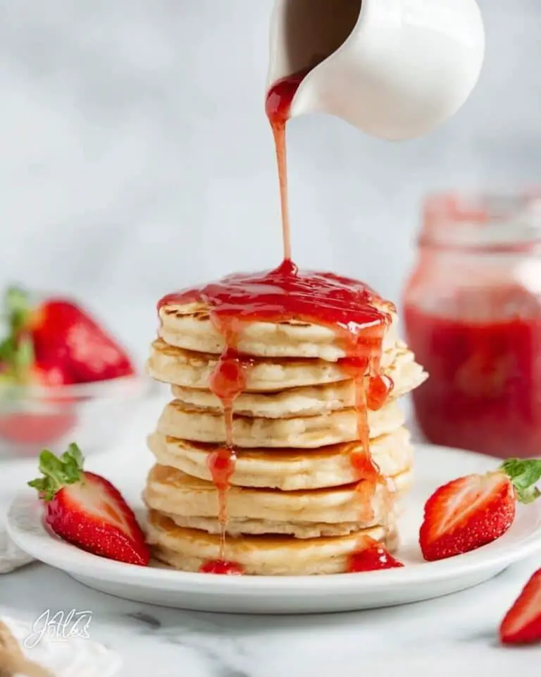 Peanut Butter and Jelly Pancakes Recipe