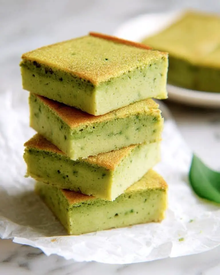 Healthy Avocado Mochi Blondies Recipe