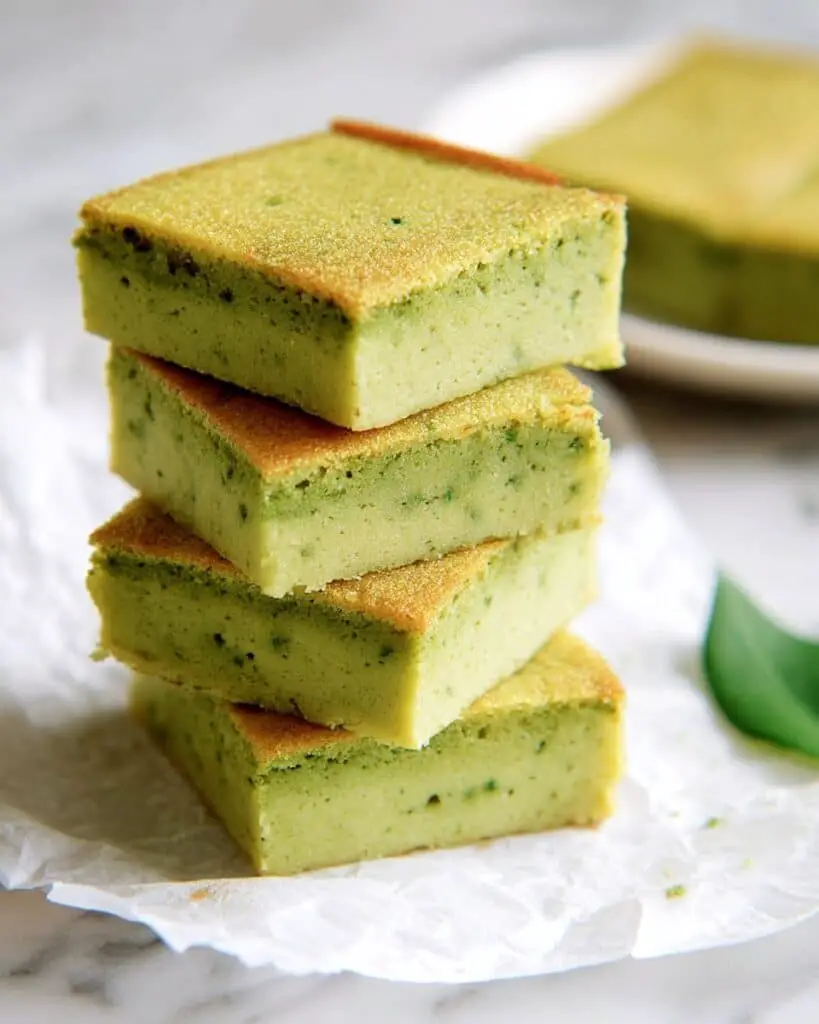 Healthy Avocado Mochi Blondies Recipe