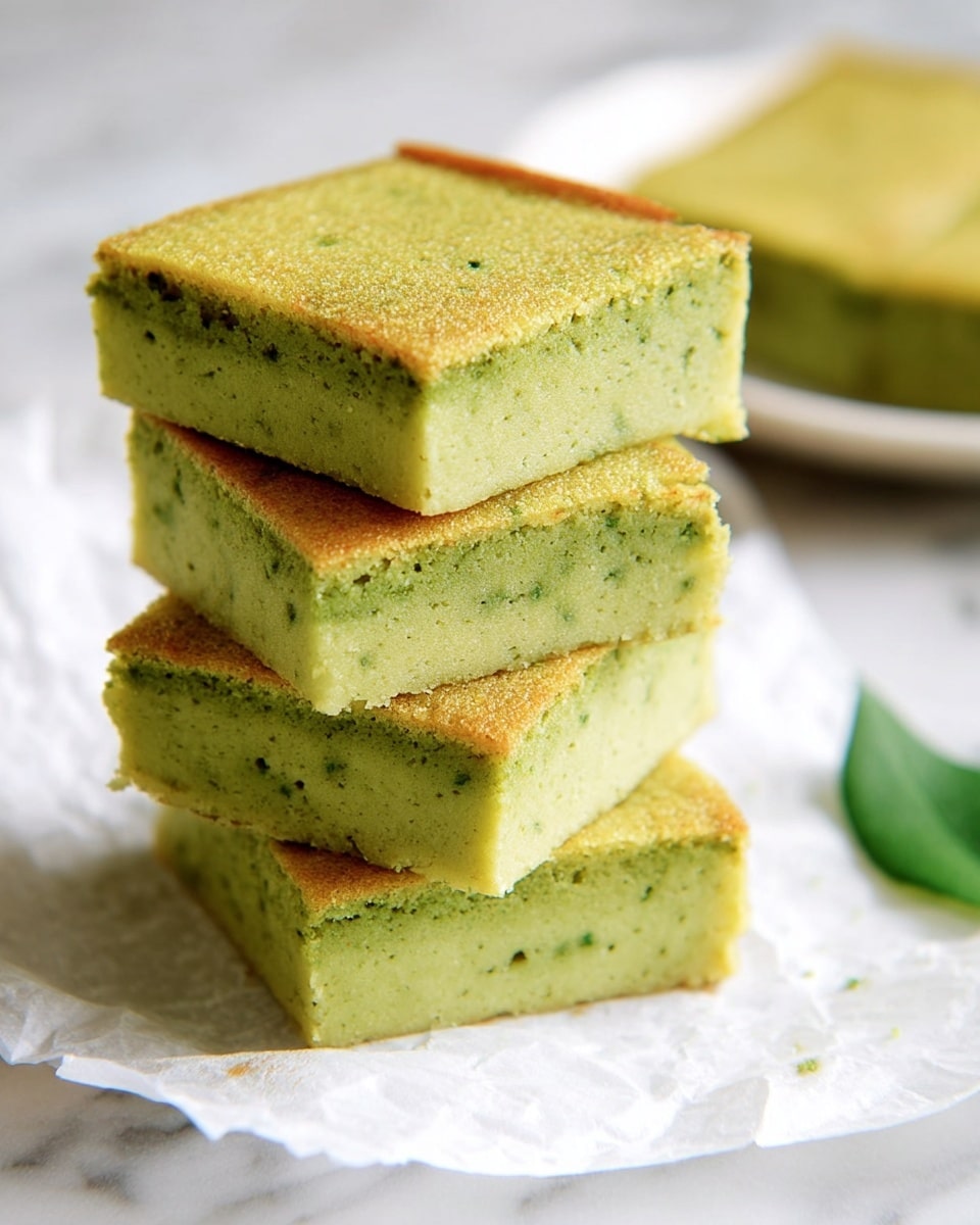 Healthy Avocado Mochi Blondies Recipe