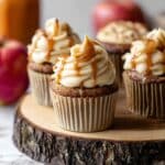 Apple Spice Cupcakes with Salted Caramel Frosting Recipe