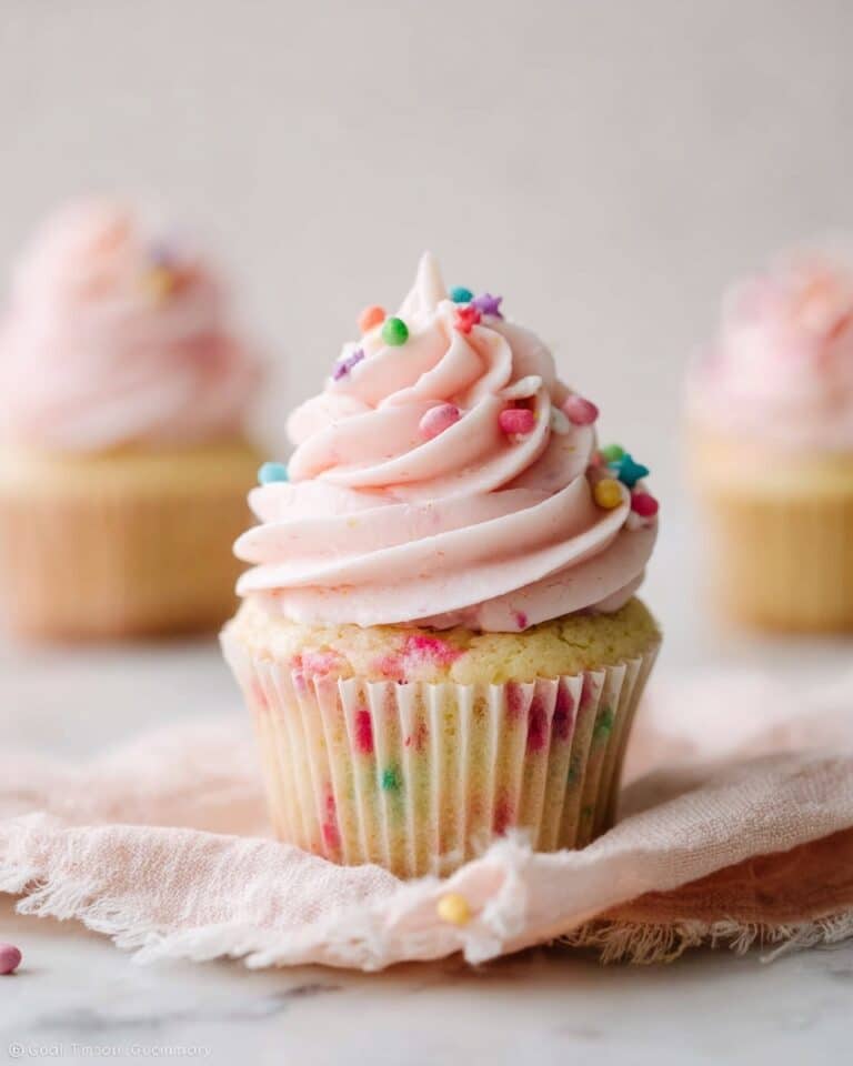 Confetti Sprinkle Cupcakes Recipe