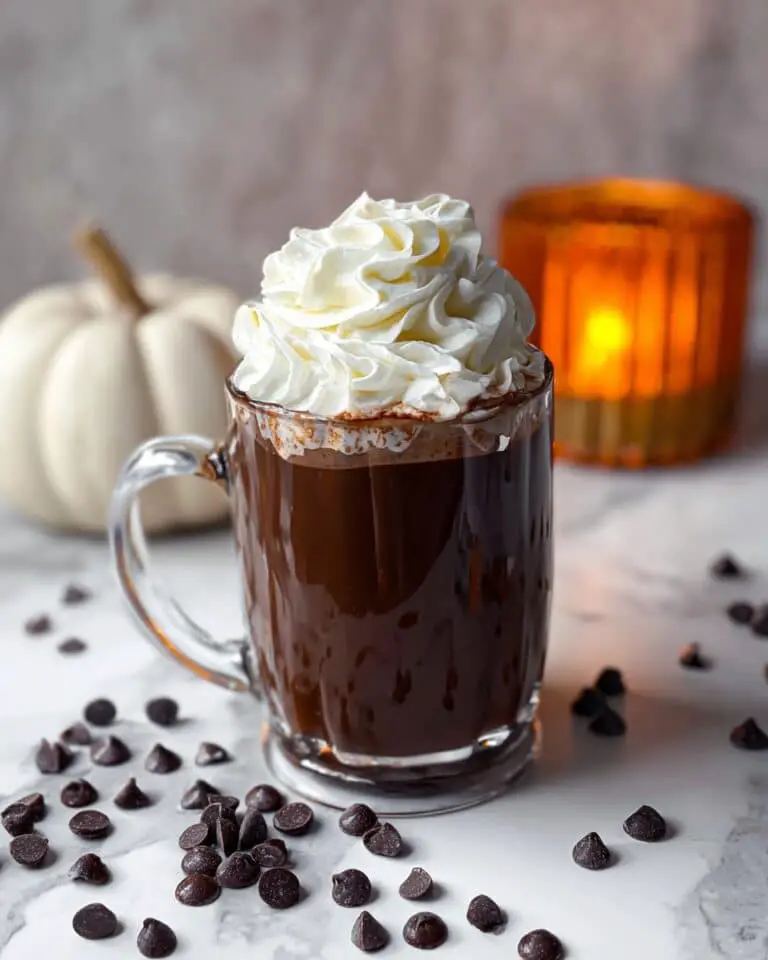 Dark Chocolate Hot Chocolate Recipe