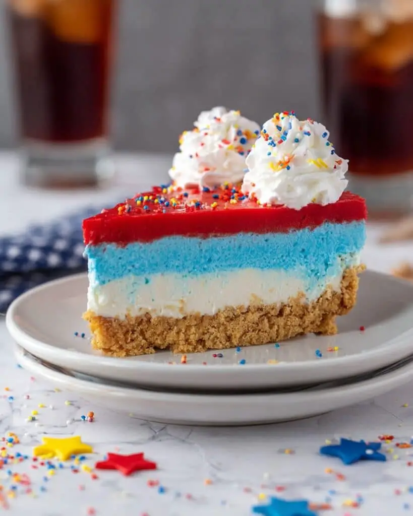 Red, White, and Blue Cheesecake Recipe