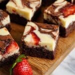 Strawberry Cheesecake Brownies Recipe