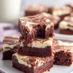 Cream Cheese Swirled Brownies Recipe