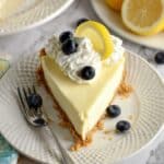 Lemonade Kool Aid Cream Cheese Pie with Fresh Berries Recipe