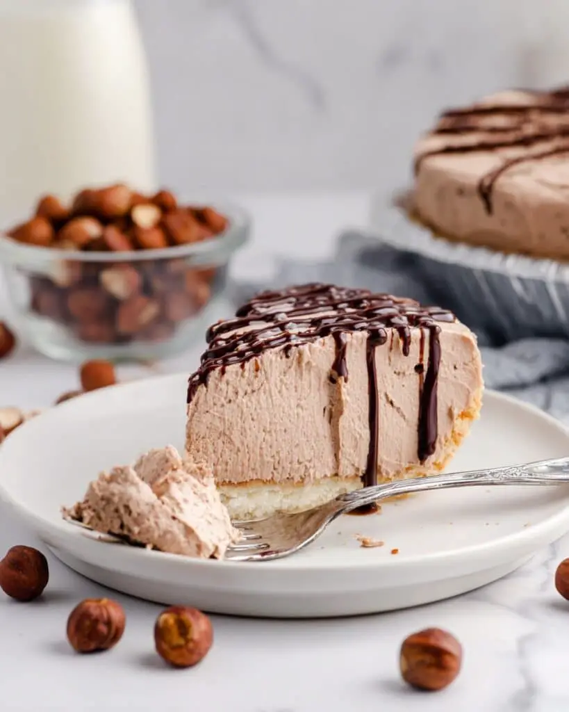 Easy No-Bake Nutella Pie Recipe