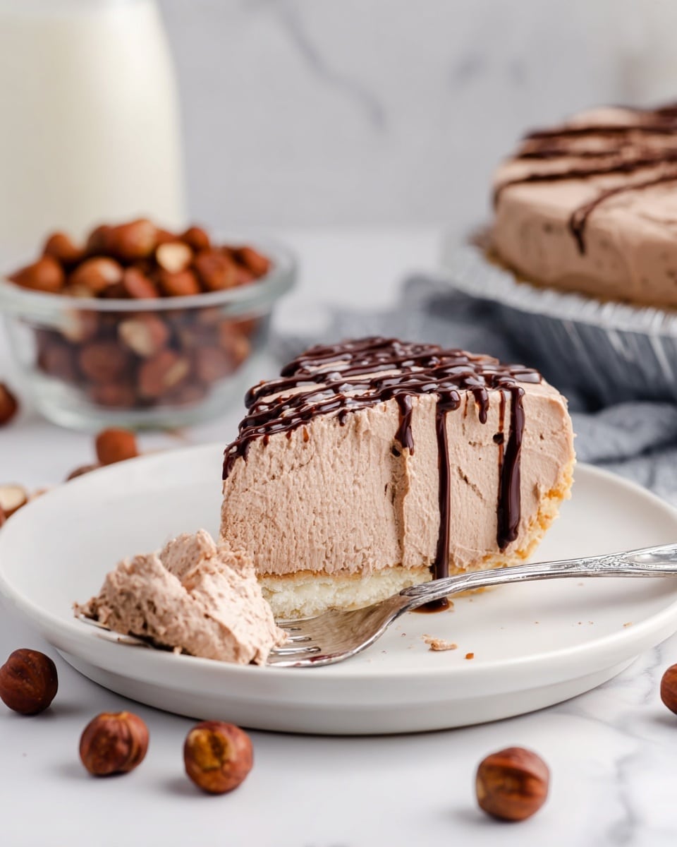 Easy No-Bake Nutella Pie Recipe