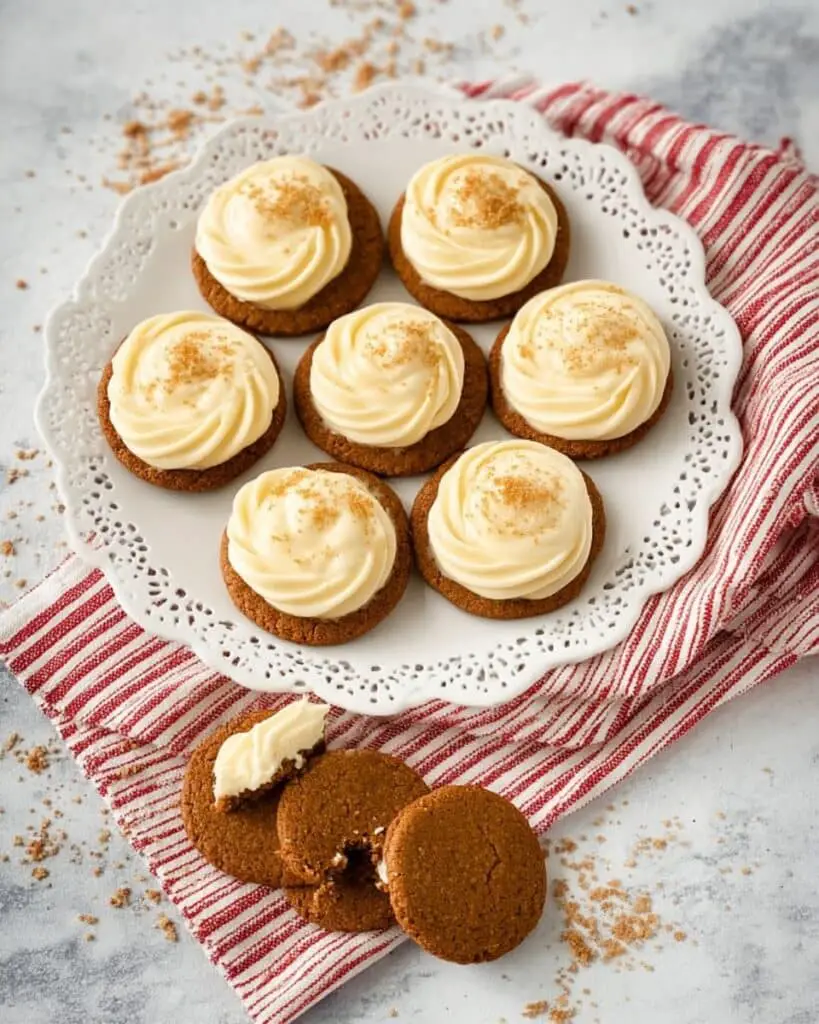 Iced Gingerbread Cookies Recipe