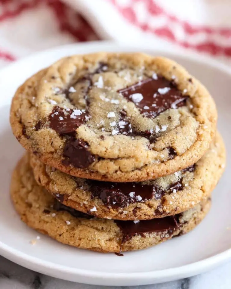 Sea Salt Chocolate Chunk Cookies Recipe