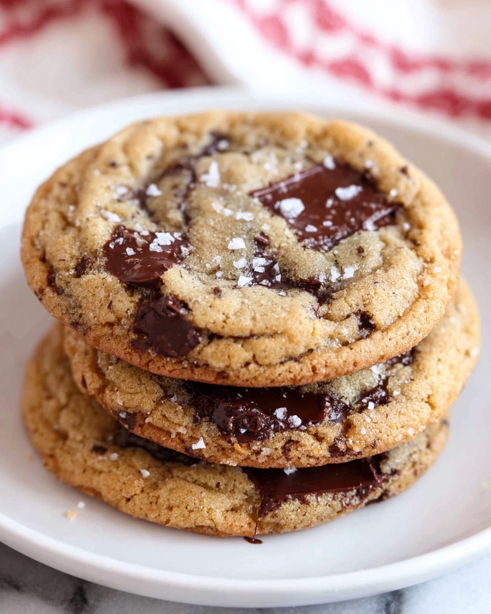 Sea Salt Chocolate Chunk Cookies Recipe